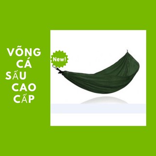 võng cá sấu 2 lớp cao cấp+2M dây dù