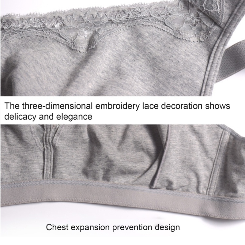 Brroa Áo lót Không Gọng Không Đường May Che Phủ Toàn Diện Cho Nữ