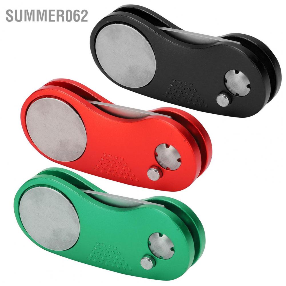 Dụng cụ sửa chữa Divot chơi gôn Nĩa không gỉ với nút bật lên Màu xanh lá cây