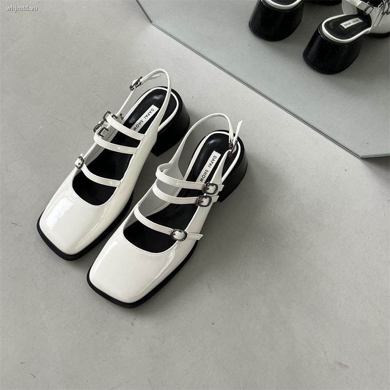 Giày Da Cao Gót Thời Trang 2022 Dành Cho Nữ