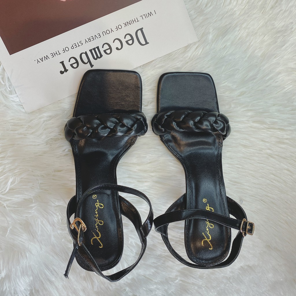 HOT CAO GÓT QUAI TẾT HOT HIT MÀU ĐEN