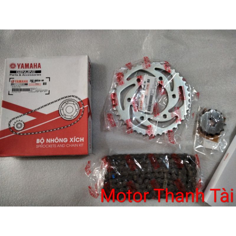 Nhông sên dĩa xe Exciter 150 hàng zin Yamaha