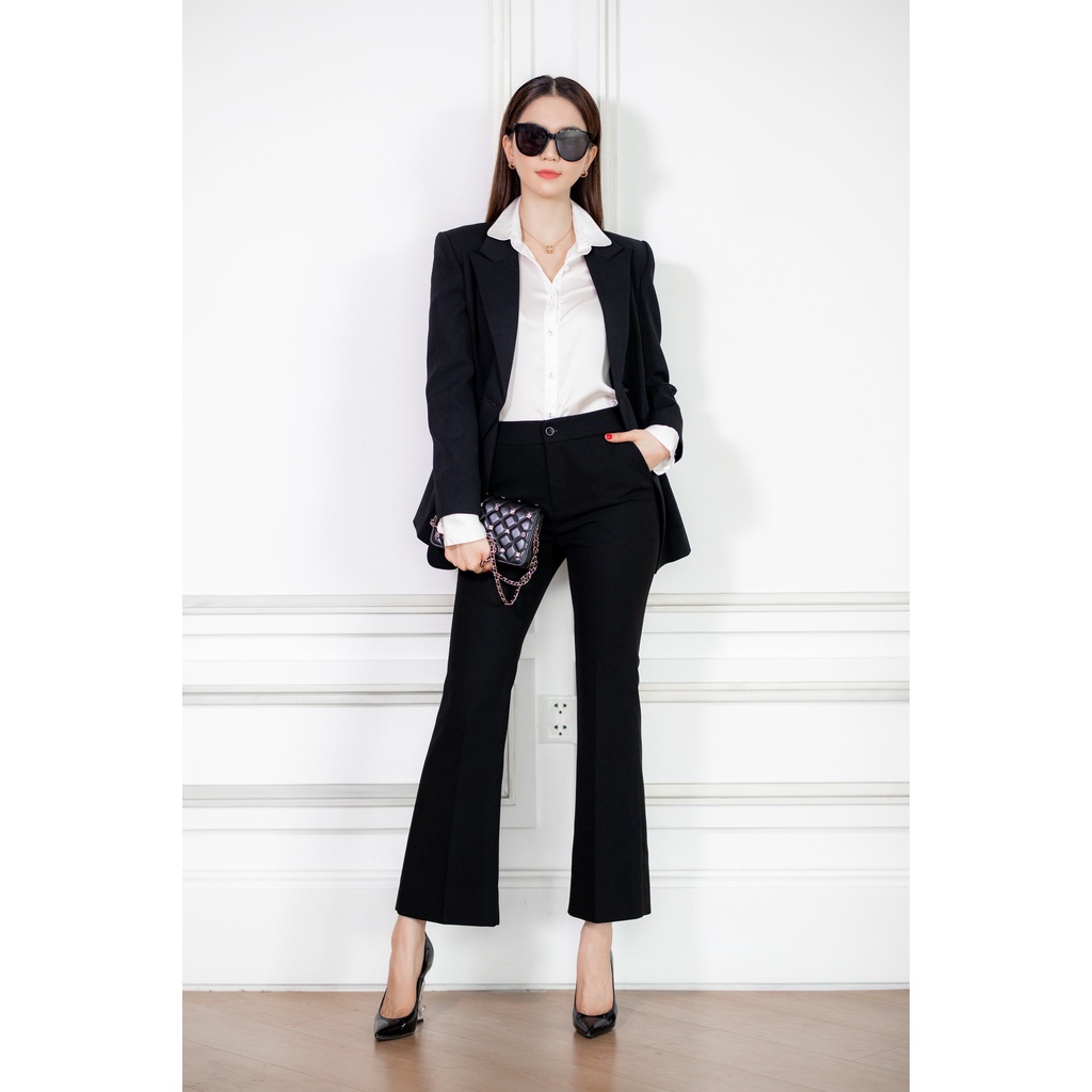 Áo Vest nữ dáng dài 2 khuy phong cách công sở VENUSSECRET