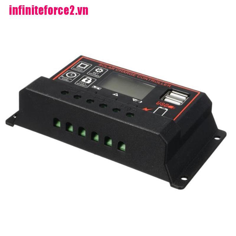 Tấm Sạc Năng Lượng Mặt Trời 10a-60a Mppt 12v / 24v Chất Lượng Cao