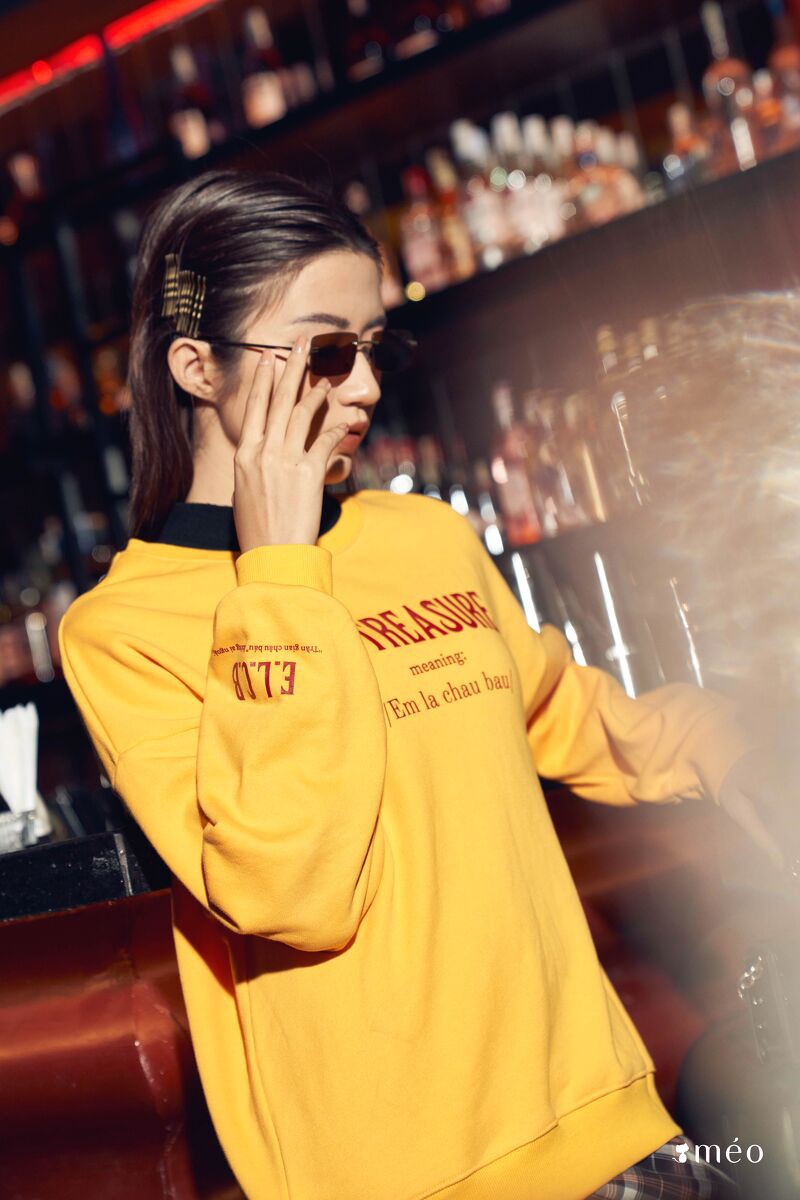 Áo Nỉ dài tay cổ tròn ELCB Méo Shop | BigBuy360 - bigbuy360.vn