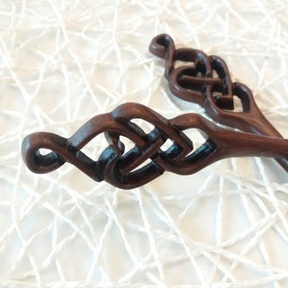 Trâm cài tóc gỗ Heart Link