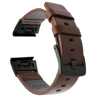 Dây đeo bằng da gắn nhanh 20 / 22mm cho đồng hồ Garmin Fenix 5X/5X Plus/5S/5S Plus