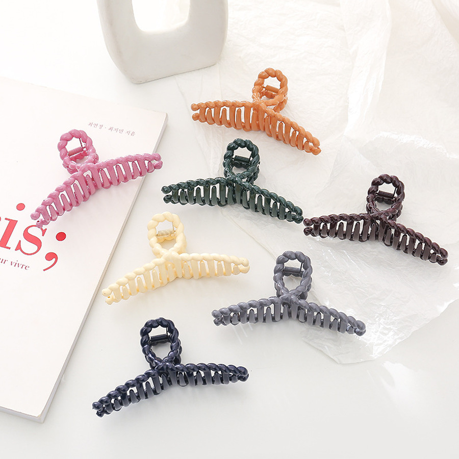Kẹp Tóc Càng Cua Đơn Giản Phong Cách Hàn Quốc Cho Nữ