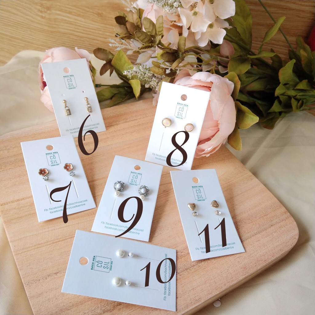 Hoa tai xuất xịn tách set F21, HM, Lovisa etc.. đồng giá 20K