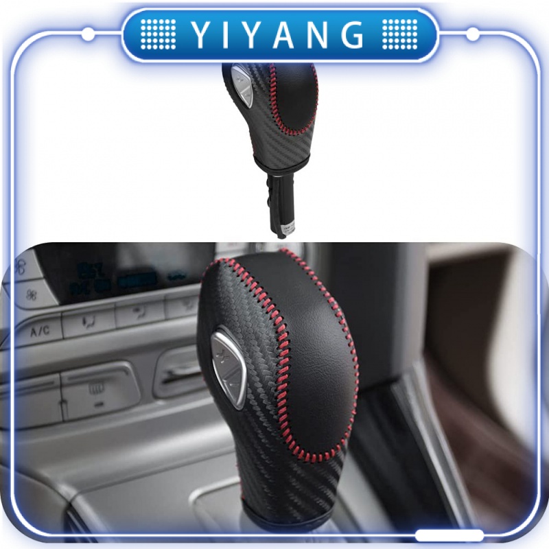 Vỏ Bọc Núm Gạt Cần Số Bằng PU Sợi Carbon Cho Xe Hơi Ford Ecological Sports Escape / Integration / C-Max Vitality Bike / Focus