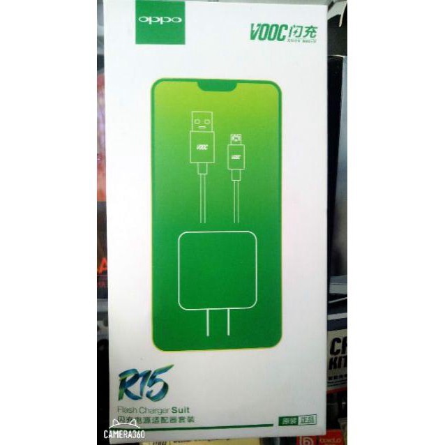 Bộ sạc nhanh Oppo R15 sạc nhanh Vooc (chân micro)