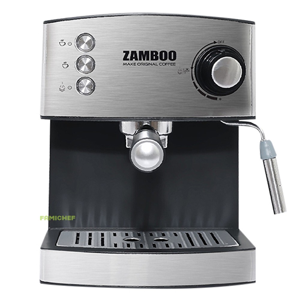 Máy pha cà phê Espresso Zamboo ZB88CF - Tặng kèm 250 gram cà phê