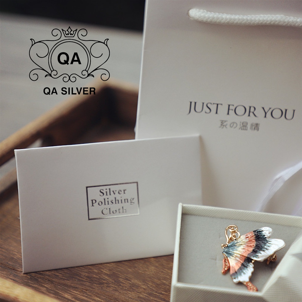 Khăn lau trang sức bạc khăn làm sạch mắt kính điện thoại QA SILVER AC200602