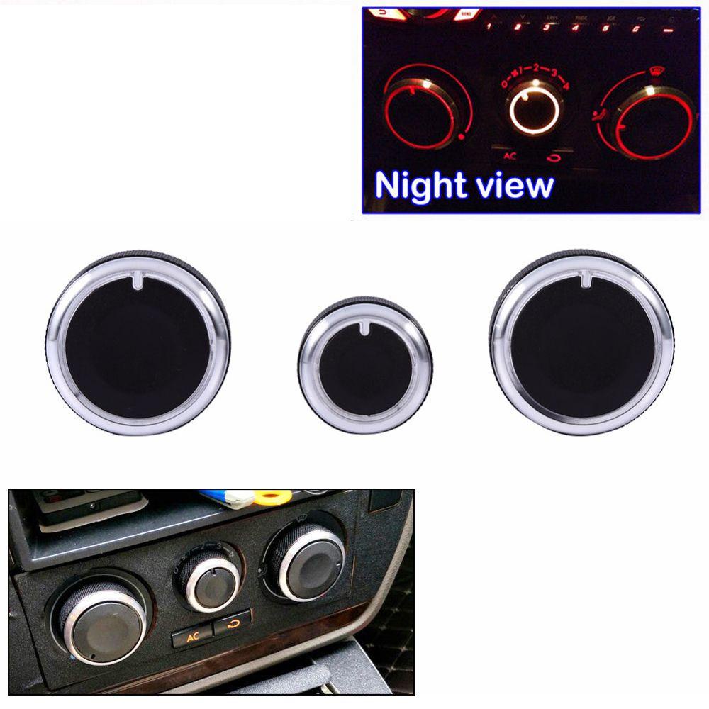 Bộ 3 Công Tắc Điều Khiển Xe Hơi Màu Đen