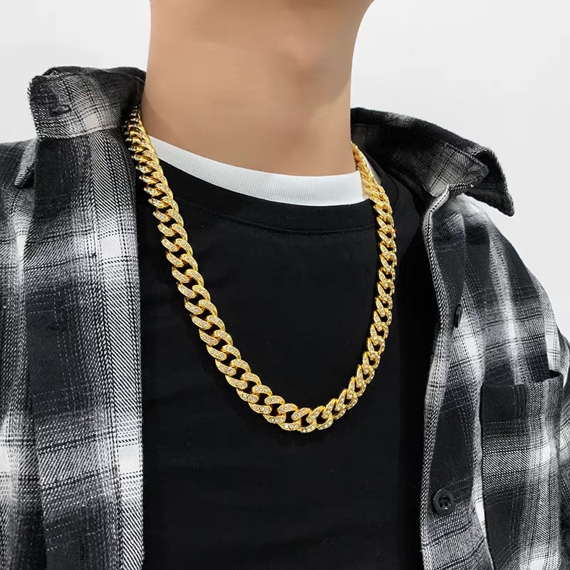[XẢ KHO - NGHỈ BÁN ] Vòng cổ cuban chain vàng DD STORE