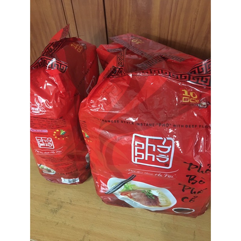 Phở bò phố cổ bịch 10 gói x63gram | BigBuy360 - bigbuy360.vn