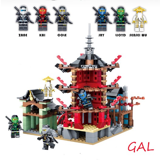 [Lego Ninjago]🍁 Đồ Chơi Xếp Hình Ngôi Đền Huyền Bí, Lê Gô đồ chơi và trưng bày🍁Sản Phẩm Siêu Hot 2020