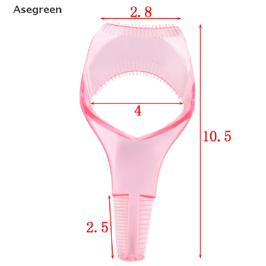 [Hàng mới về] Lược chải mi hỗ trợ chuốt mascara uốn mi cong làm đẹp 3 trong 1