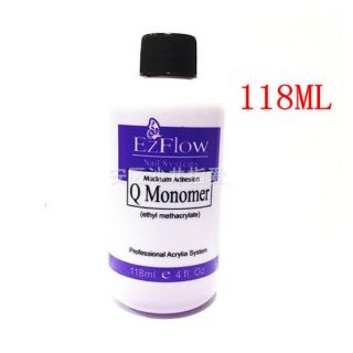 Nước hỗ trợ đắp hoa nổi,đắp móng bột làm móng hiệu Ezflow chai 118ml
