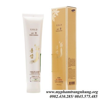 Sữa rửa mặt Sâm Vàng Korea Red Ginseng Foam Cleansing
