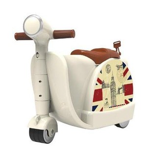 Vali Du Lịch + Xe Chòi Chân VESPA