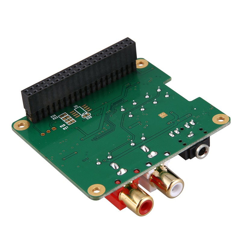 PCM5122 for Raspberry Pi HiFi DAC HAT HiFi DAC Audio Card Expansion Board for Raspberry Pi 4 3 B+ Pi Zero W