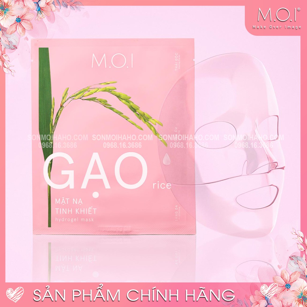 MUA 3 TẶNG 1 - Mặt nạ gạo tinh khiết M.O.I Hồ Ngọc Hà [Chính hãng]