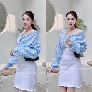 SET ĐẦM HAI DÂY KÈM KHOÁC
