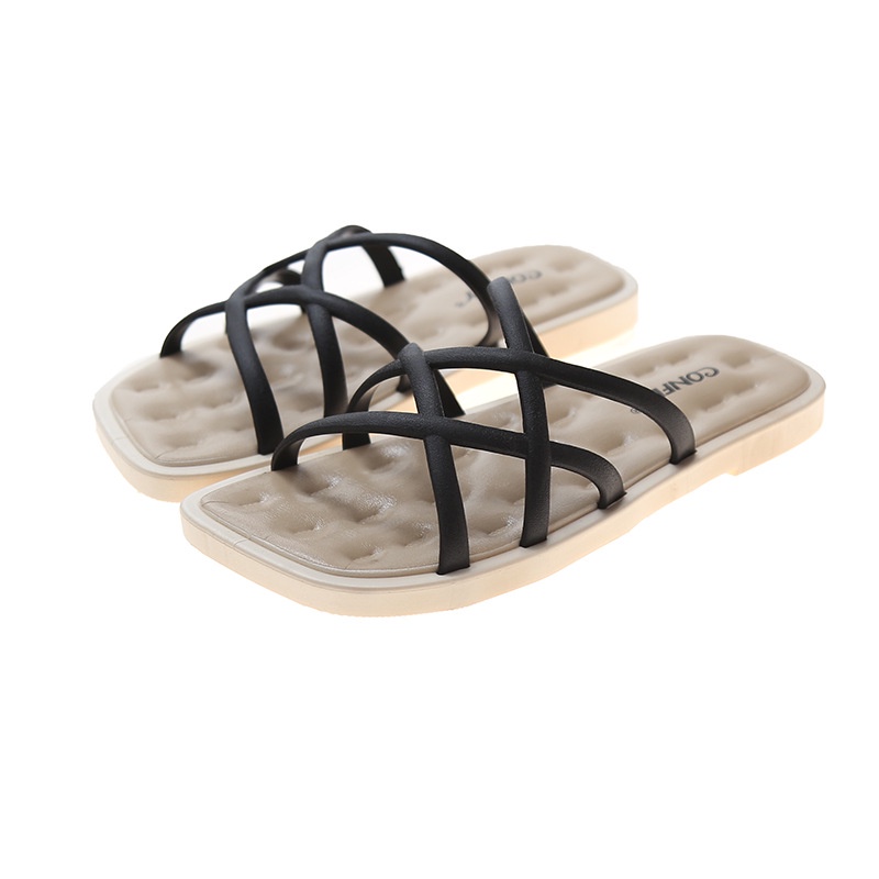 IELGY Dép đế mềm chống trượt phong cách Roman