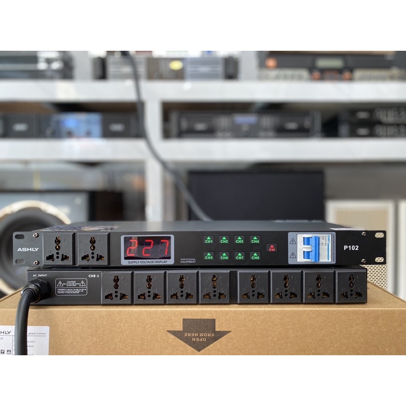 Quản lý nguồn ASHLY P102 hàng chính hãng cao cấp