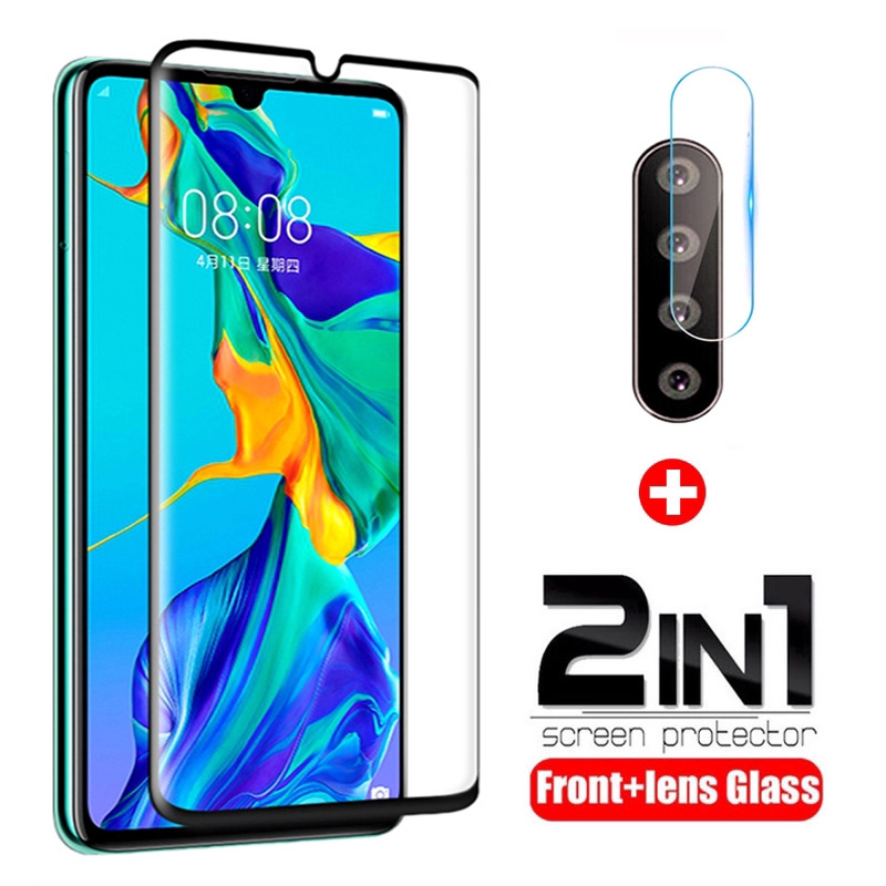 Huawei P30 Pro 3D Tempered Glass Full Cover Huawei P40 P30 P20 Mate 30 20 Pro P40 Pro + Screen Protector Glass Protection Film