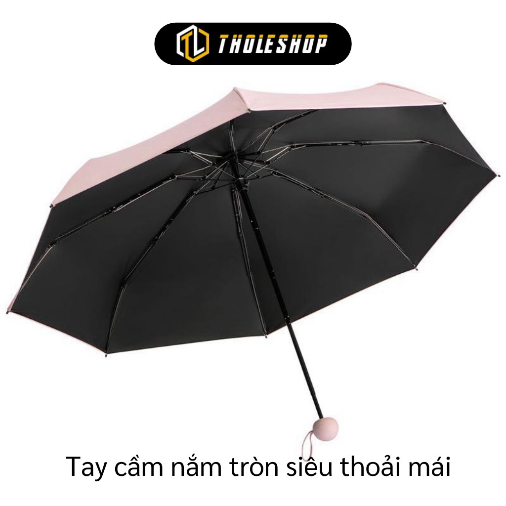 [SGD] Dù Gấp Gọn - Ô Dù Cầm Tay Mini Đi Mưa, Nắng Chống Tia UV Kèm Hộp Tiện Dụng Bỏ Túi 7915