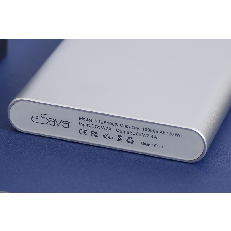Pin sạc dự phòng Polymer 10.000 mAh Type C eSaver PJ JP106S