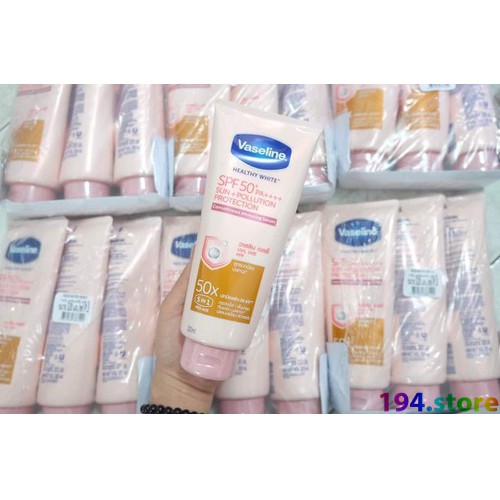 Dưỡng thể Vaseline 50X SPF50_ Thái Lan