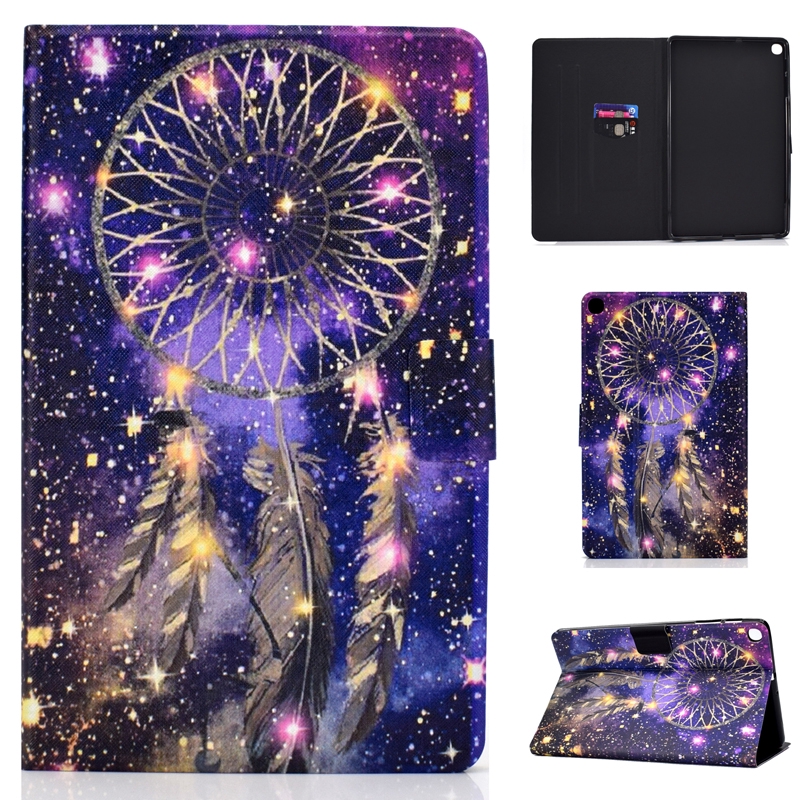 Vỏ bảo vệ Samsung Galaxy Tab A 10.1 2019 Ốp lưng SM-T510 T515 Protector Paris Feather Be free love heart printing | BigBuy360 - bigbuy360.vn