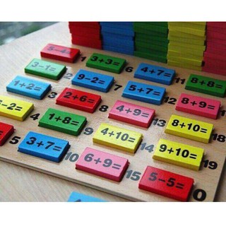 DOMINO TOÁN SỐ BẰNG GỖ