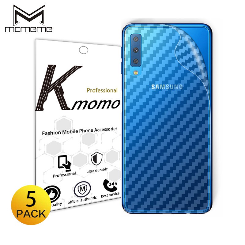 5 miếng dán carbon cho điện thoại Samsung A7 A6 A8 J4 J6 J8 Plus 2018