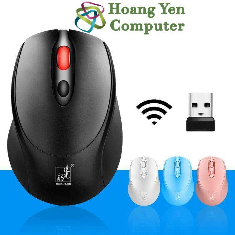 Chuột Không Dây Pin Sạc Ion 361 (1600DPI, 2.4 Ghz) - BH 12 Tháng Chính Hãng - Hoàng Yến Computer