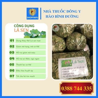[Tổng Kho] 1Kg Trà Lá Sen Khô Giảm Cân, Ngủ Ngon, Hạ Mỡ Máu