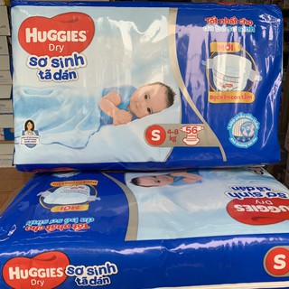 Shop M1 Sữa Bỉm Huggies Dán S56 Miếng Dành Cho Bé (4-8kg)