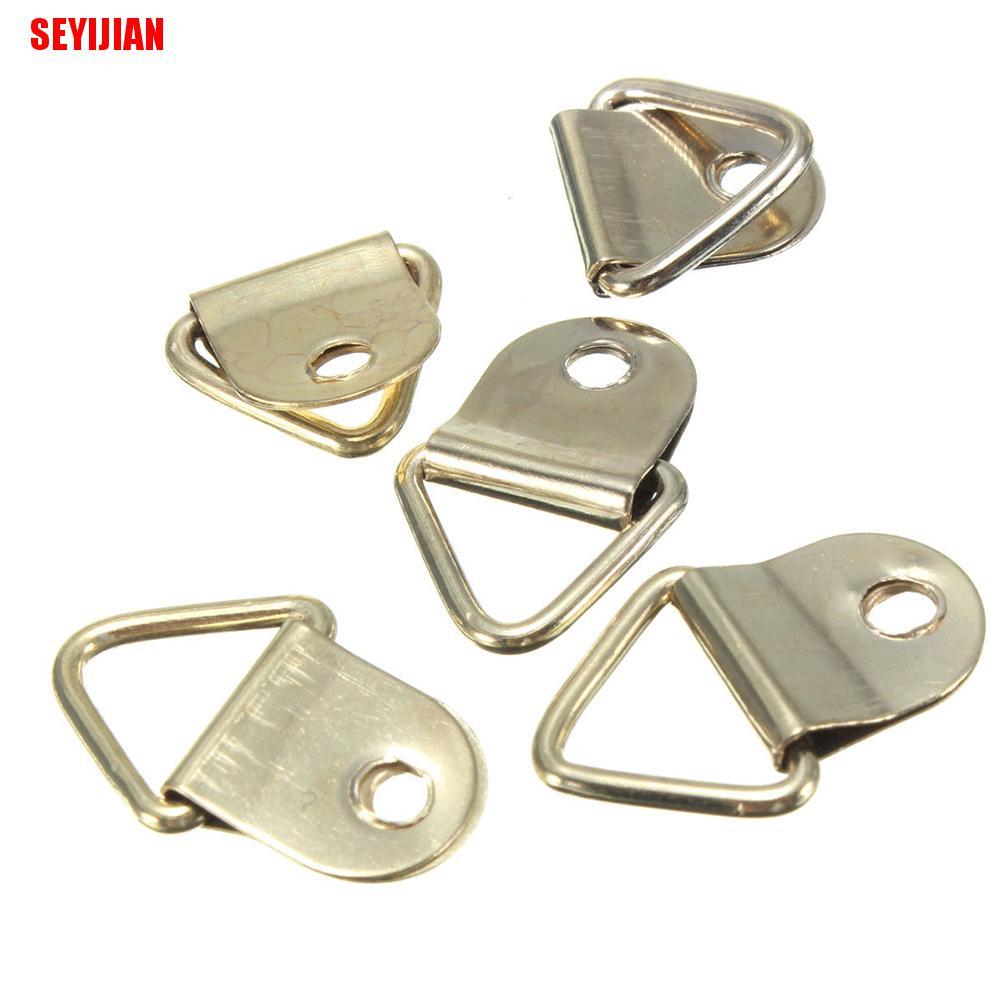 Set 100 Móc Tam Giác Treo Khung Ảnh Kèm Ốc Vít