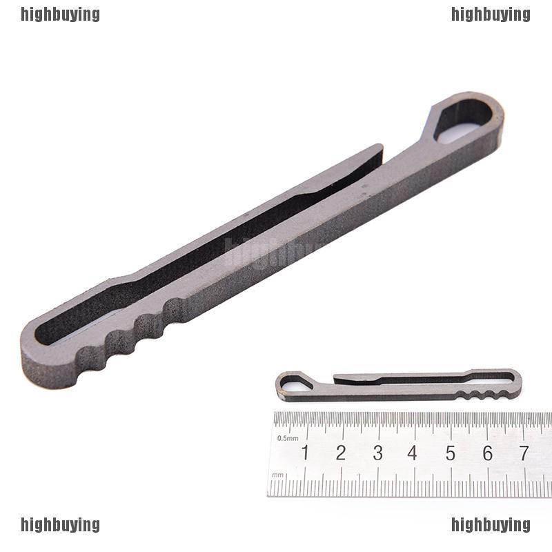 Móc khóa đa năng bằng hợp kim titan
