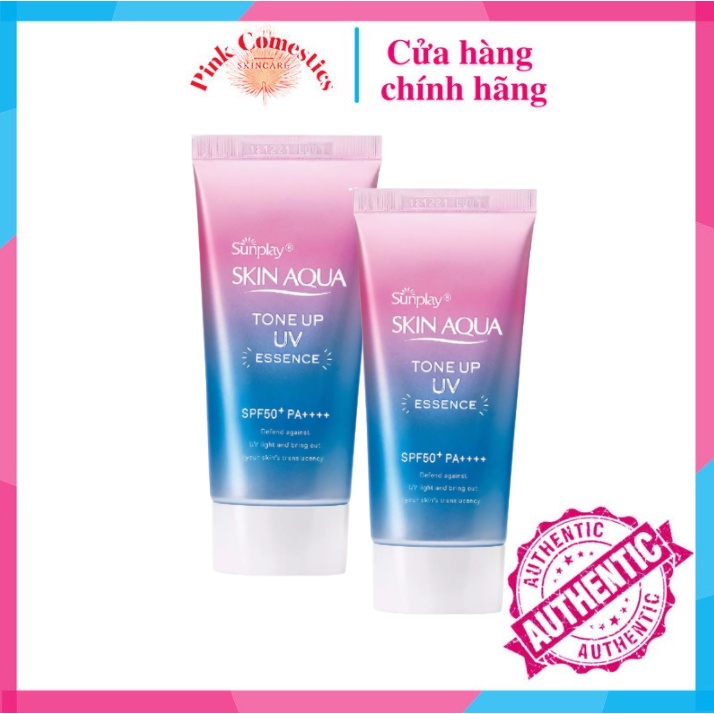 Kem Chống Nắng Sunplay Skin Aqua Tone Up UV Essence SPF50+PA++++