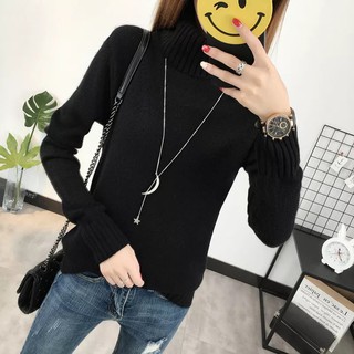 Áo len cổ lọ nữ