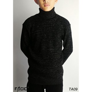 Áo cổ lọ nam nữ tay dài, Áo len cổ lọ nam nữ Facioshop TA09,TD09,TQ09,TT09