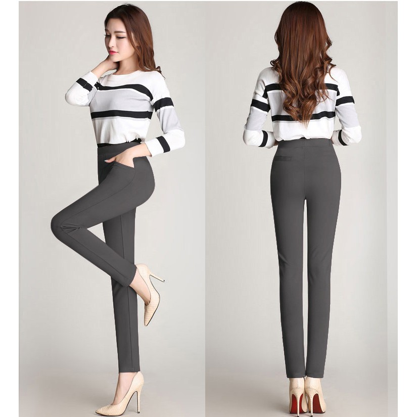 Quần tây ôm cotton co giãn 4 chiều cao cấp