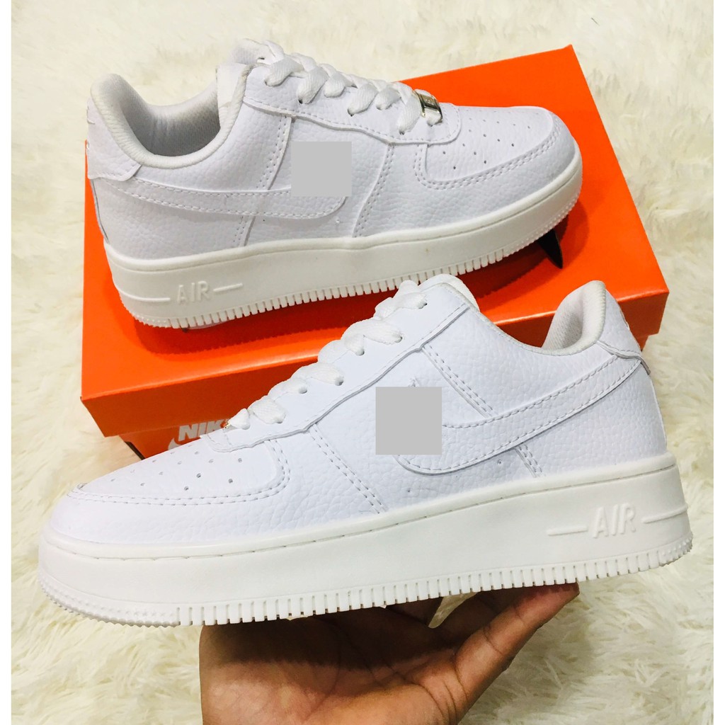 [Mã FAGREEN245 giảm tới 30K đơn 99K] Giày Thể Thao Sneaker AF1 Trắng Full Nam Nữ Thời Trang | BigBuy360 - bigbuy360.vn