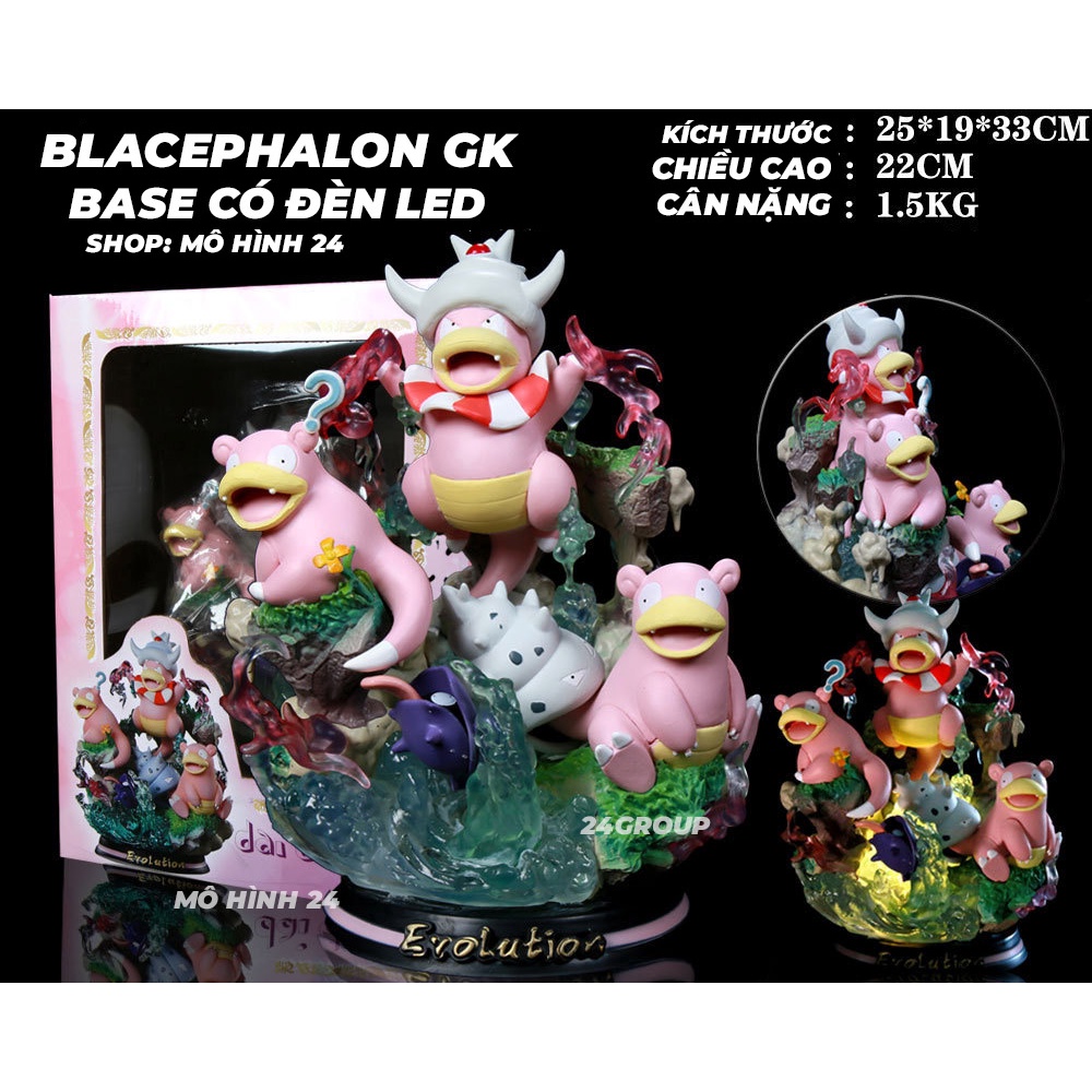 Mô hình nhân vật Pokemon GK size to thú evolution Charamander Bulbasaur gengar squitle blacephalon mewtwo huyền thoại