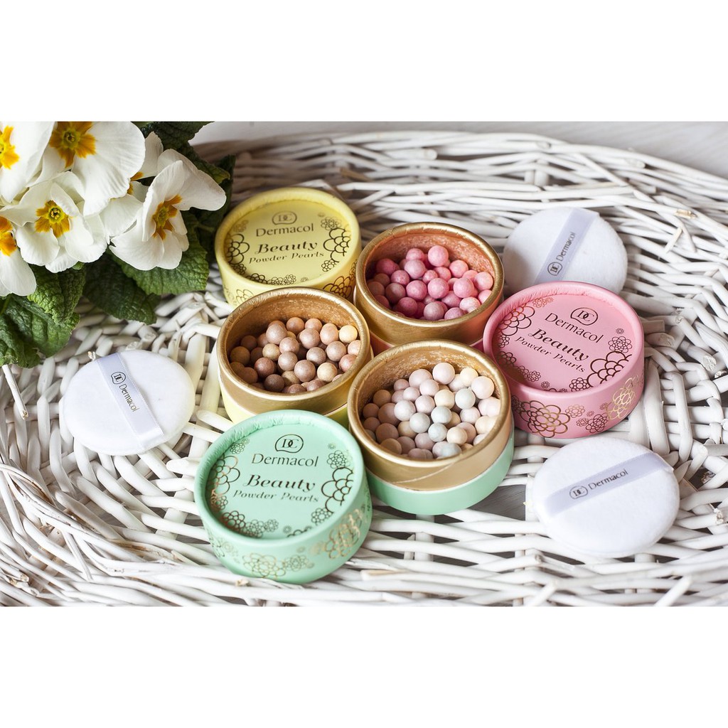 Phấn Má Hồng Dạng Viên Nén Dermacol Beauty Powder Pearls – Illuminating Làn Da Sáng Rạng Rỡ Ánh Ngọc Trai 25g