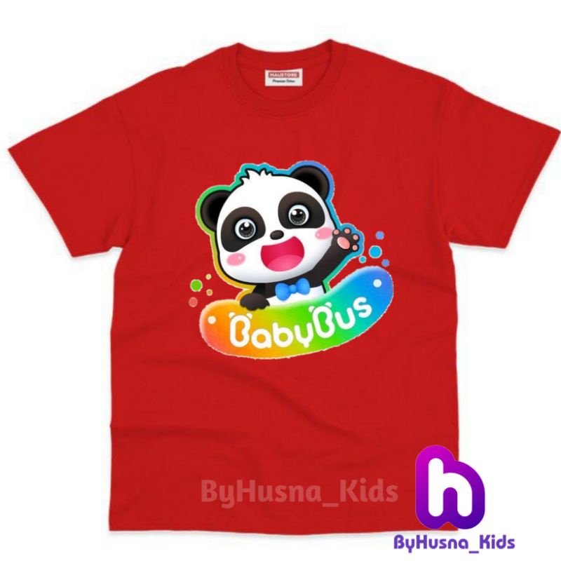 Áo thun cho bé trai và bé gái in hình hoạt hình BABYBUS dễ thương, chất liệu cotton mềm mịn thoáng mát NTShirt 04